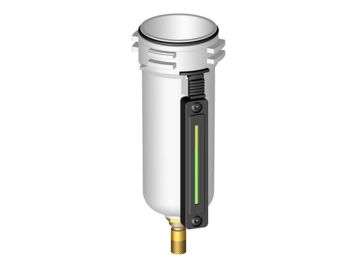 Cuve métal T.2 avec purge auto. et indicateur visuel pour filtre série FUTURA - BE-2-H-AM10