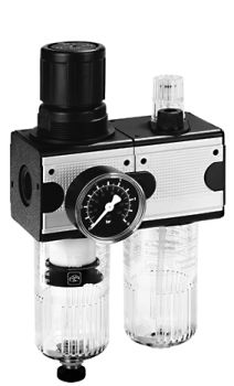 Ensemble Filtre régulateur + Lubrificateur G1/2" - MULTI-FIX CL-33-G-HA