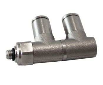 Clapet anti-retour piloté raccord instantané cmd manuelle auxiliaire pour l'échappement - IPSO 050-C 