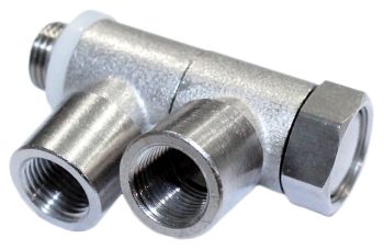 Clapet anti-retour piloté avec commande manuelle auxiliaire pour l'échappement - IPSO 049-E