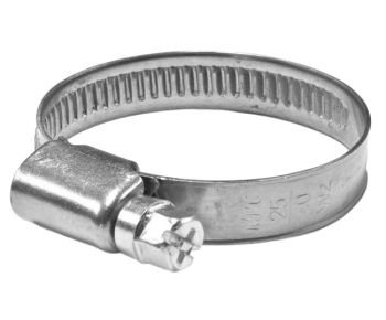 Colliers bande pleine W2, ø8-220mm, corps inox, largeur 9 mm - D-W2Collier de serrage à crémaillère conforme à la norme DIN avec une bande pleine fermé de 9mm de largeur.
