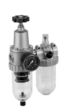 Ensemble Filtre régulateur + Lubrificateur G1/4" - STANDARD FDO-11-G-HA