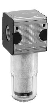 Filtre pour le vide 0 à -1 bar, G1/2", seuil de filtration 0,3 µm - FVK-33