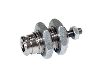 Micro vérin simple effet, ressort avant, filetage M5x0,8, diamètre 16 mm - Vérin de la marque AIRTEC série HA-16