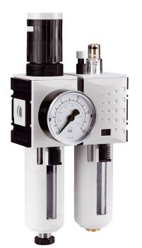 Ensemble Filtre régulateur + Lubrificateur G3/8" - FUTURA KS2U-138-G