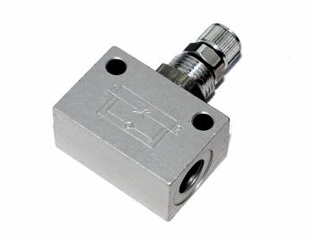 Régulateur de débit uni-directionnel en ligne - Femelle-femelle 