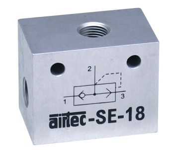 Purge rapide SE-18, raccordement G1/8