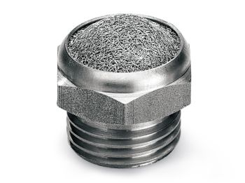 Silencieux plat avec six pans et fils acier inox 316L