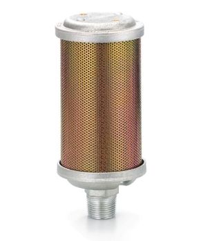 Silencieux métallique, G1/8" à G2" 