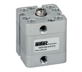 Vérin pneumatique double effet UNITOP, diamètre 50 mm, tige taraudée - Vérin AIRTEC série NXD-050-210