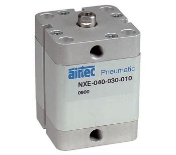 Vérin simple effet UNITOP, diamètre 12 mm, ressort avant, tige taraudée rentrée - Vérin AIRTEC série NXE-012-010