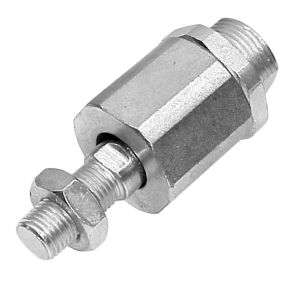 Chape de tige auto-alignante pour vérin ISO 6432, 15552 et 21283 - M10x1,25