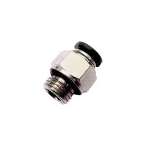 Raccord droit mâle BSP cyl. ou métrique avec joint OR