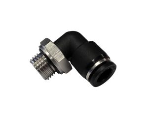 Raccord coudé 90° orientable avec filetage mâle BSP cyl. & métrique RP72