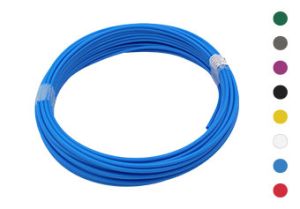 Tuyau calibré en polyuréthane Elastollan C98A -polyester ø 4x2,5 mm pour l'air et les gaz neutres