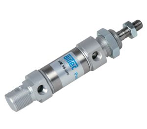 Vérin pneumatique double-effet ISO 6432, diamètre 20 mm - Vérin de la marque AIRTEC série HM-20