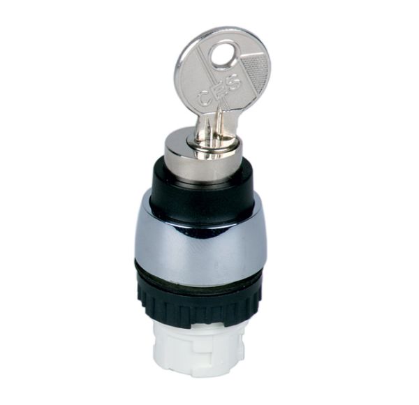 Commutateur Rotatif à Clé 2 Positions Avec 2 Clés - Interrupteur De Verrouillage 220V Pour Ouvrir/Fermer Circuits