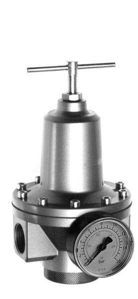 Régulateur de pression de compresseur d'air, régulateur de pression  pneumatique 1/4 « , soupape de contrôle de pression avec connexion 140 Psi  12 bar