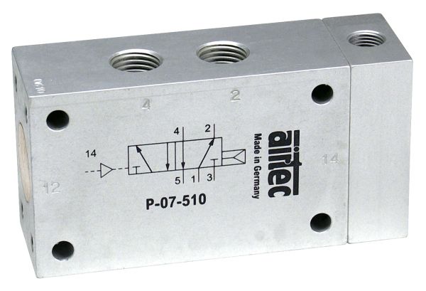 Distributeur à commande pneumatique 5/3 centre fermé - P-07-530