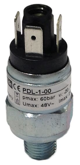 Pressostat pneumatique réglable 0,5 à 8 bar - PDL-1-008-M-3-3