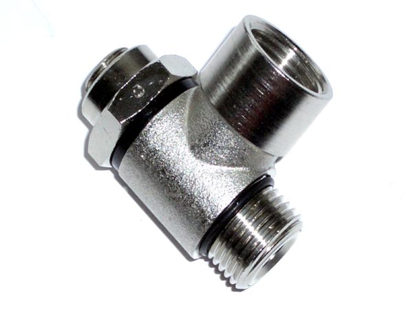 Limiteur De Débit Hydraulique Bidirectionnel G1/4 Ou G3/8 - Acier Haute Teneur Carbone