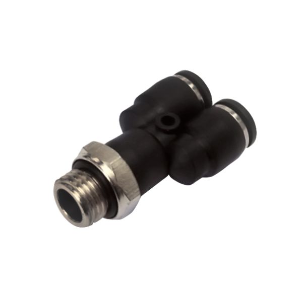 Raccord Rapide Y Pneumatique - Réduction 6 Mm Vers 4 Mm, Inox, Générique
