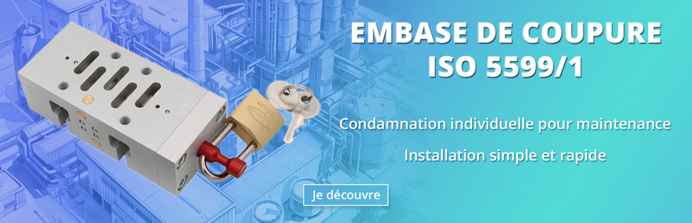 Embase de coupure iso 5599 taille 1